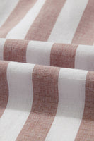 Stripe Casual Button Down Sleeveless Shirt | S-XL