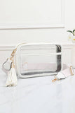 Clear PU Cross Body Camera Bag