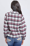 Women's Cropped Boxy Fit Shacket-J1092PSH