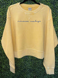 Pre-Order chicka-d Brand Crop Corded Embroidered Pullovers