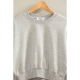 Everyday Long Sleeve Cropped Sweatshirt