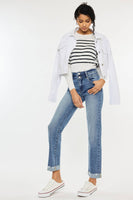 OPEN PACK HIGH RISE SLIM STRAIGHT JENAS