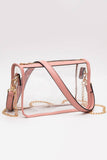 Clear Rectangle Stadium Concert Crossbody Bag