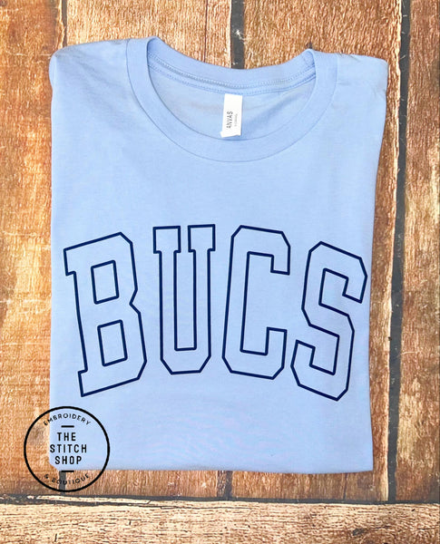 Barbe Bucs Athletic Style Short Sleeve Shirt