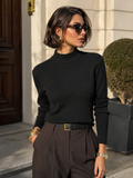 Classic High Neck Sweater