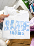 Barbe Gingham Comfort Colors Printed Tee