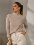 Classic High Neck Sweater