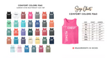 Monogram Embroidered Comfort Colors Tank Tops