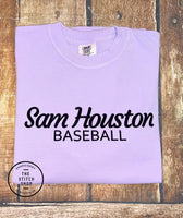Sam Houston Baseball Puff Tee