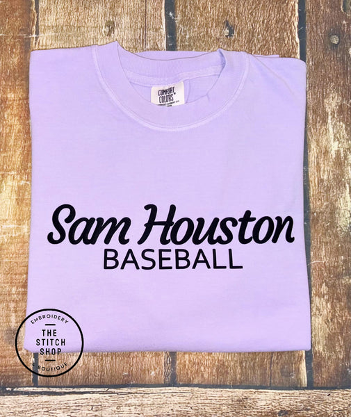 Sam Houston Baseball Puff Tee