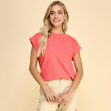 Short Sleeve Solid Top