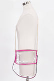 Clear Rectangle Stadium Concert Crossbody Bag