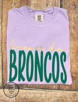 Krewe du Broncos Comfort Colors Tee