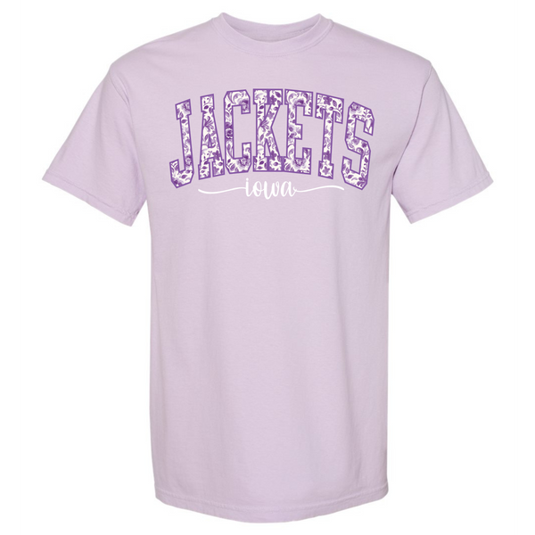Iowa Jackets Floral Printed Tee