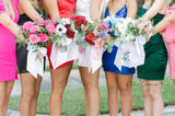 Embroidered Prom Bouquet Sash