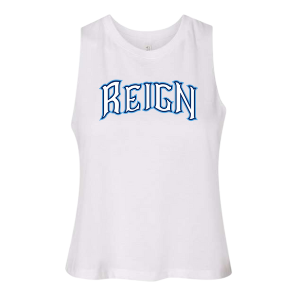 Reign Crop Racerback Tank