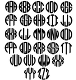 Monogram Embroidered Comfort Colors Tank Tops