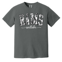 Westlake Rams Floral Printed Tee