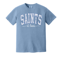 St. Louis Saints Floral Comfort Colors Printed Tee