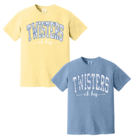 E. K. Key Twisters Floral Comfort Colors Printed Tee