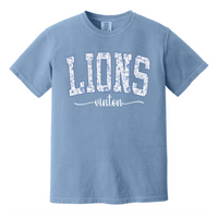 Vinton Lions Floral Comfort Colors Printed Tee