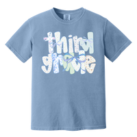 Third Grade Comfort Colors Printed Tee