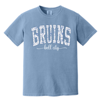 Bell City Bruins Floral Comfort Colors Printed Tee