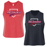 Reloaded Crop Racerback Tank