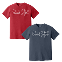 Comfort Colors Reloaded Softball White Puff Tee