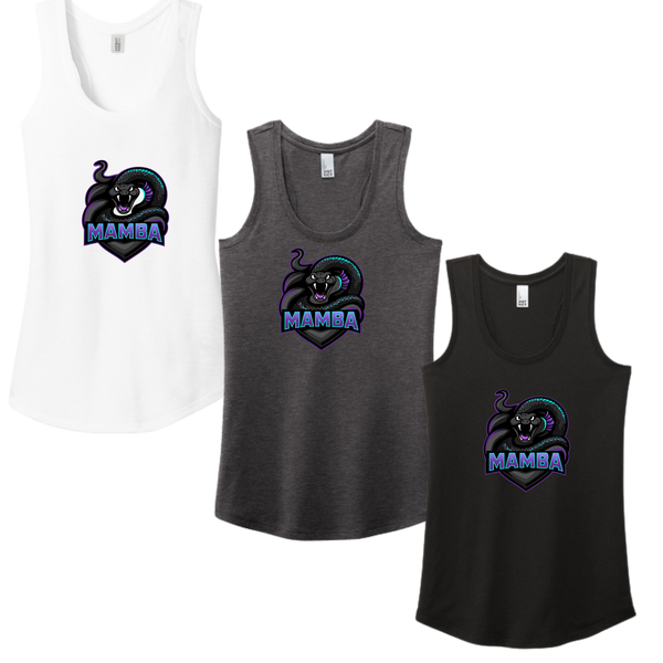Mamba Logo Ladies Fit Racerback Tank