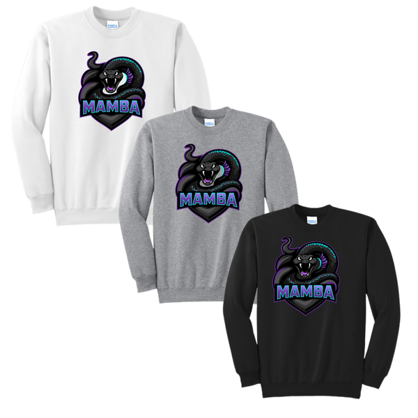 Mamba Logo Port and Company Sweatshirt