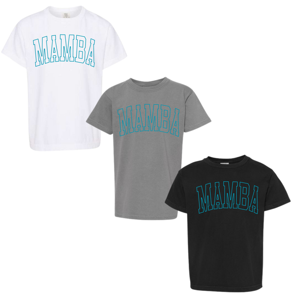 Comfort Colors Mamba Teal Puff Tee