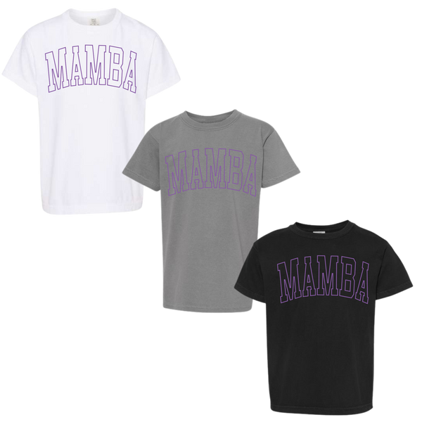 Comfort Colors Mamba Purple Metallic Puff Tee