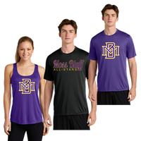 Moss Bluff All Stars Dri Fit Tees and Tanks - Fronts Only
