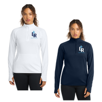 Reign Ladies Embroidered Quarter Zip  Pull Over