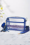 Clear PU Cross Body Camera Bag
