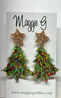 Star Christmas Tree (mean1 tinsel) 