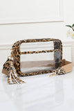 Clear PU Cross Body Camera Bag