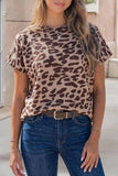 Lightweight Leopard Dolman Sweater