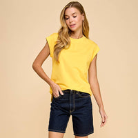 Short Sleeve Solid Top