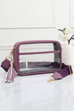 Clear PU Cross Body Camera Bag