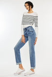 OPEN PACK HIGH RISE SLIM STRAIGHT JENAS