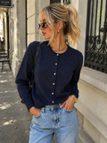 Modern Fine Knit Cardigan