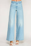 HIGH RISE TROUSER DETAIL COMFORT WIDE LEG