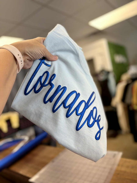 Metallic Puff Tornados Comfort Colors Tee