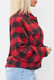 Women's Cropped Boxy Fit Shacket-J1092PSH