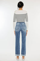 OPEN PACK HIGH RISE SLIM STRAIGHT JENAS