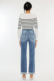 OPEN PACK HIGH RISE SLIM STRAIGHT JENAS