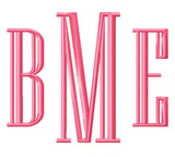 Monogram Embroidered Comfort Colors Tank Tops