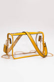 Clear Rectangle Stadium Concert Crossbody Bag